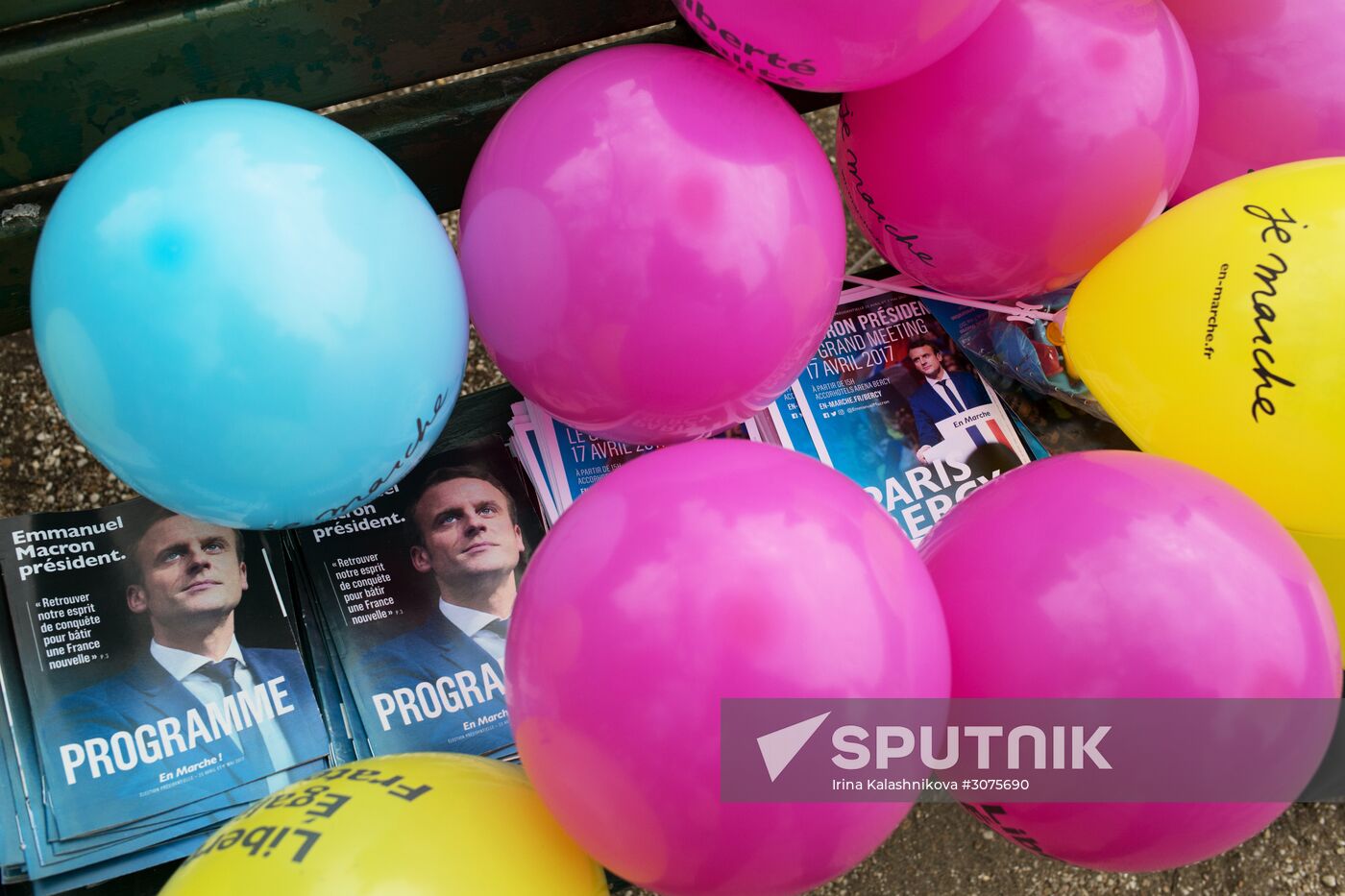 Electoral campaign in Paris