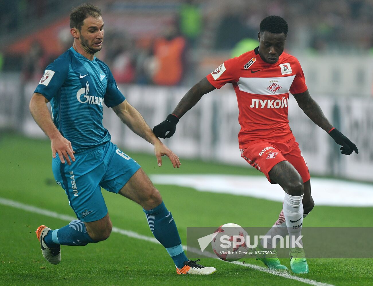 Russian Football Premier League. Spartak vs. Zenit