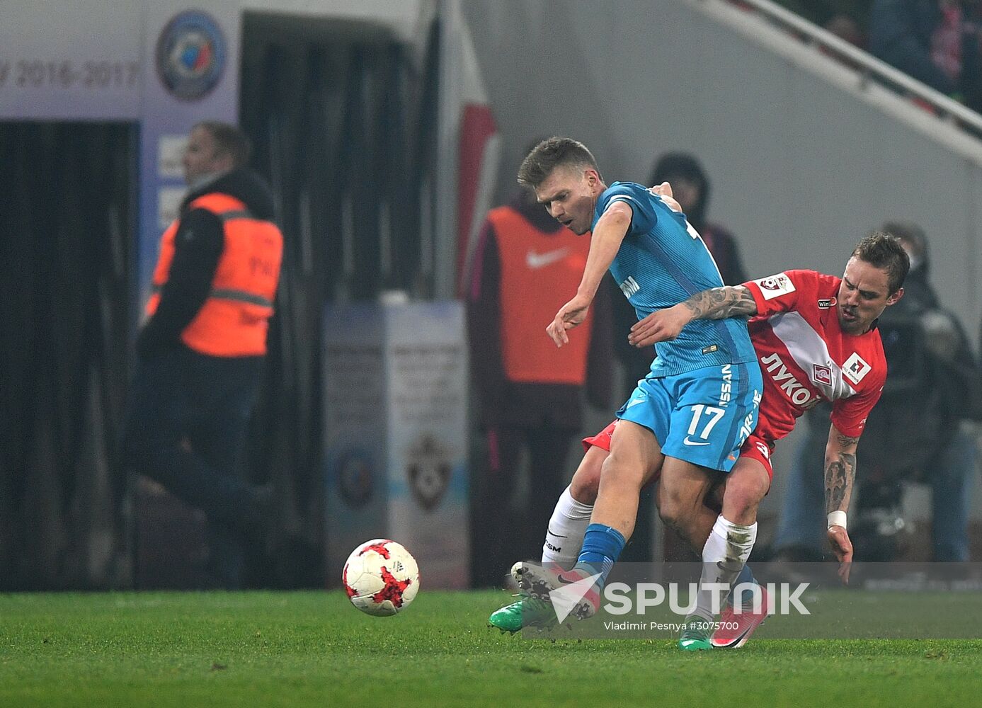 Russian Football Premier League. Spartak vs. Zenit