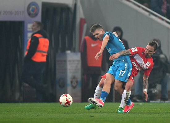 Russian Football Premier League. Spartak vs. Zenit