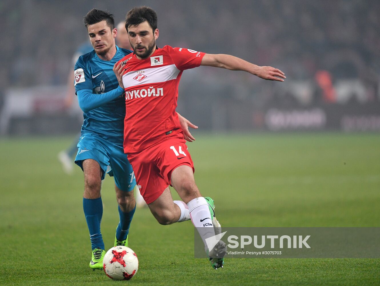 Russian Football Premier League. Spartak vs. Zenit