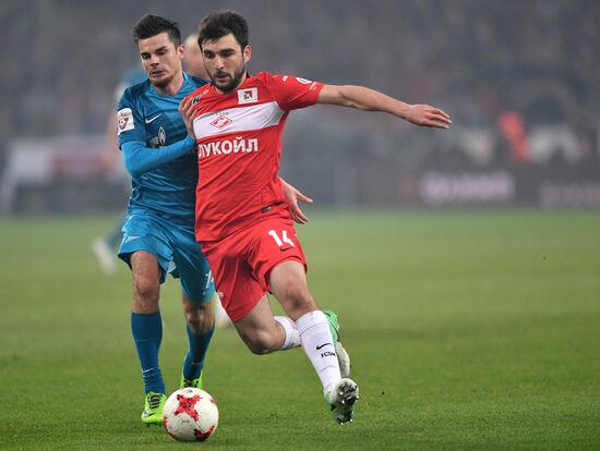 Russian Football Premier League. Spartak vs. Zenit