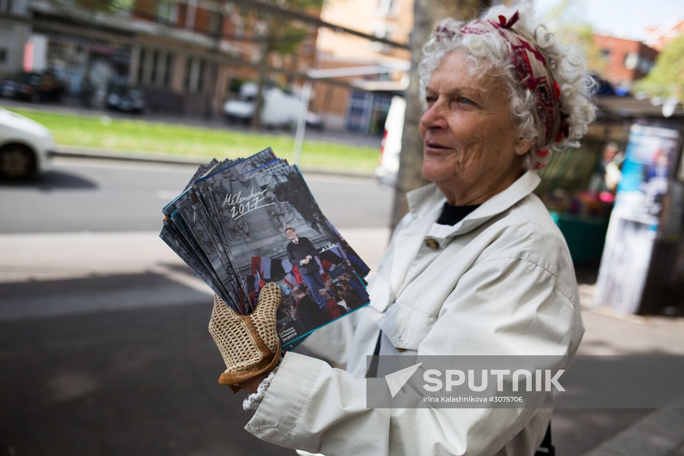 Electoral campaign in Paris