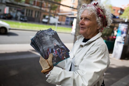 Electoral campaign in Paris