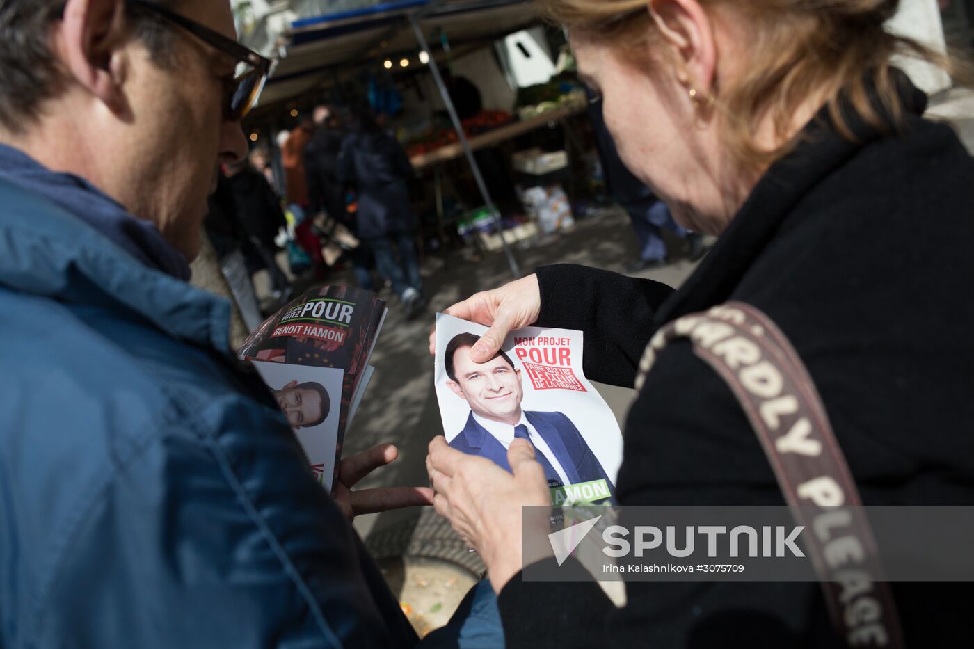 Electoral campaign in Paris