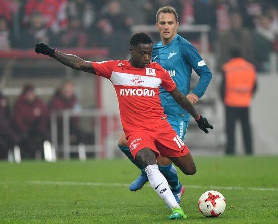 Russian Football Premier League. Spartak vs. Zenit