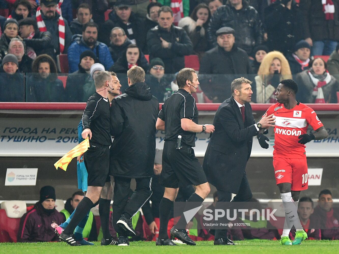 Russian Football Premier League. Spartak vs. Zenit