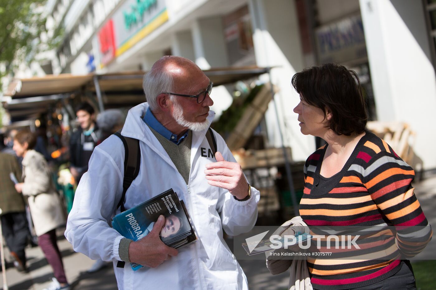 Electoral campaign in Paris
