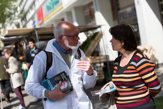 Electoral campaign in Paris