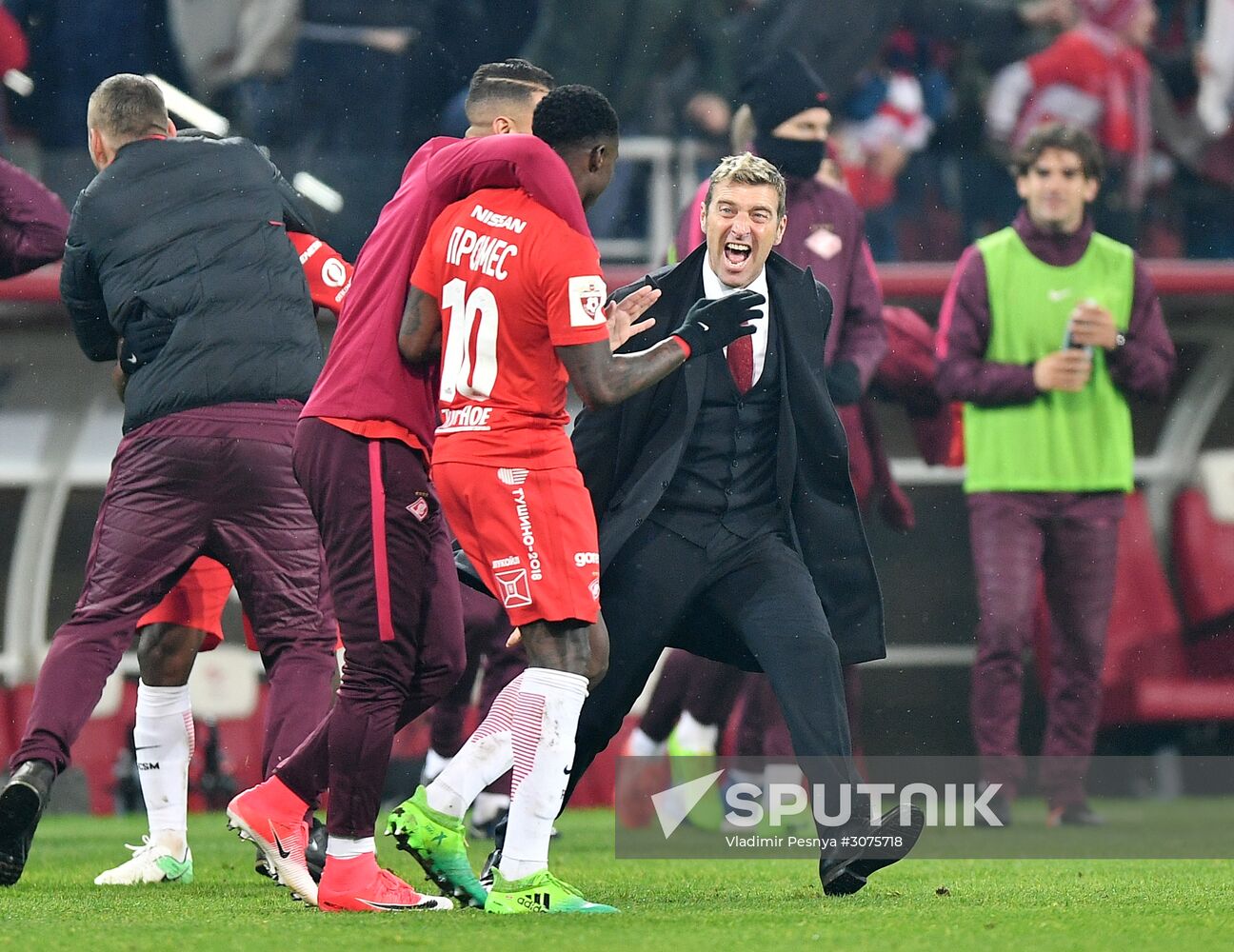 Russian Football Premier League. Spartak vs. Zenit