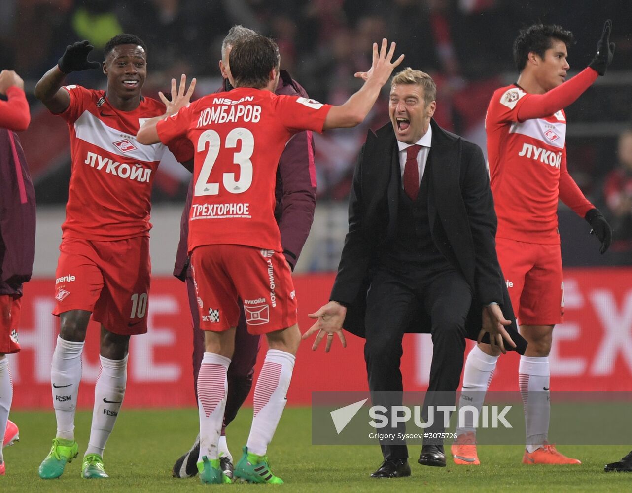 Russian Football Premier League. Spartak vs. Zenit