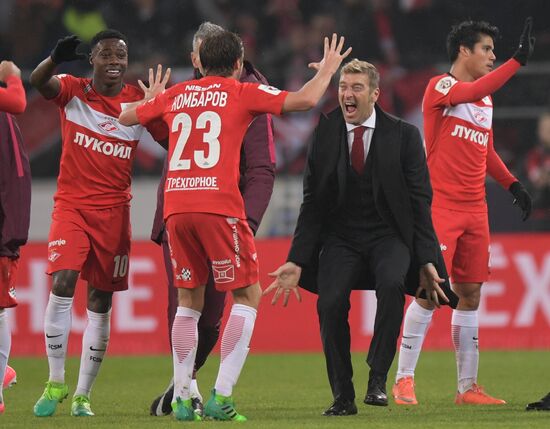 Russian Football Premier League. Spartak vs. Zenit