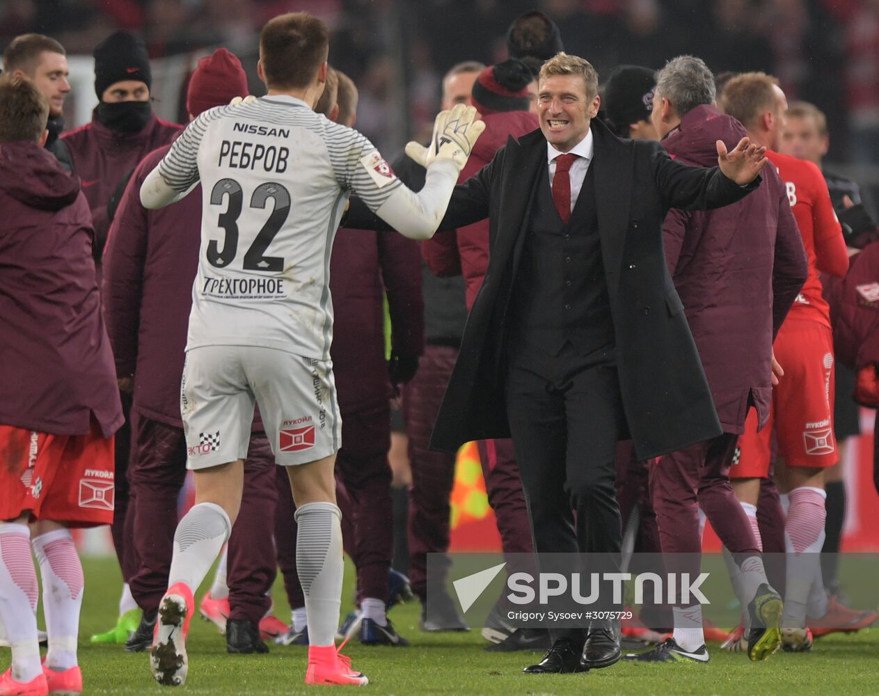 Russian Football Premier League. Spartak vs. Zenit