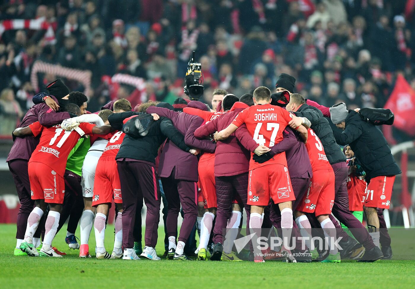 Russian Football Premier League. Spartak vs. Zenit