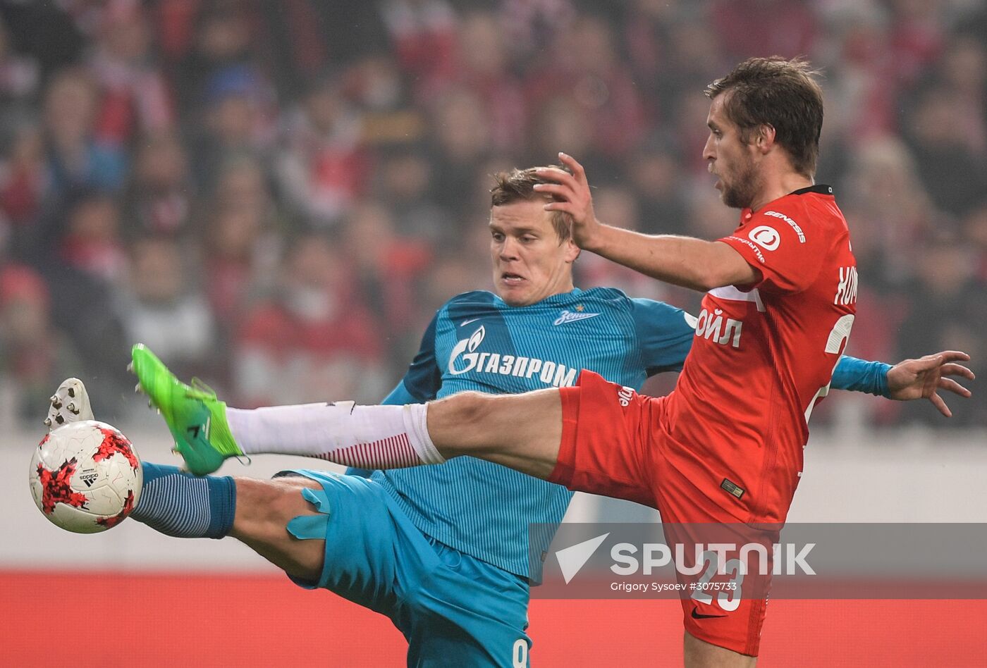 Russian Football Premier League. Spartak vs. Zenit