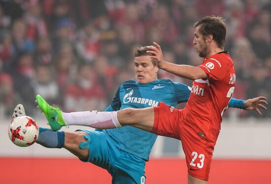 Russian Football Premier League. Spartak vs. Zenit