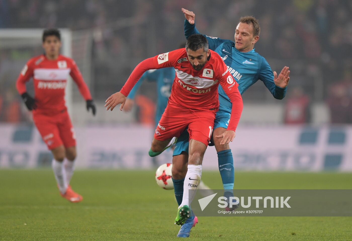 Russian Football Premier League. Spartak vs. Zenit