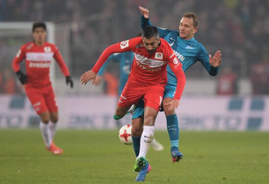 Russian Football Premier League. Spartak vs. Zenit