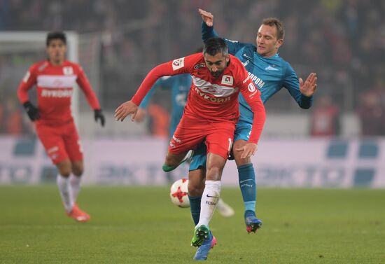 Russian Football Premier League. Spartak vs. Zenit