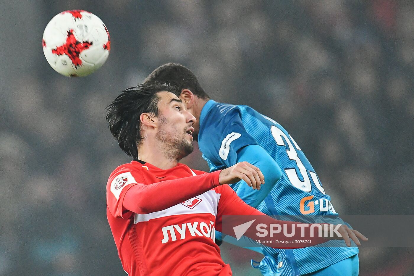 Russian Football Premier League. Spartak vs. Zenit