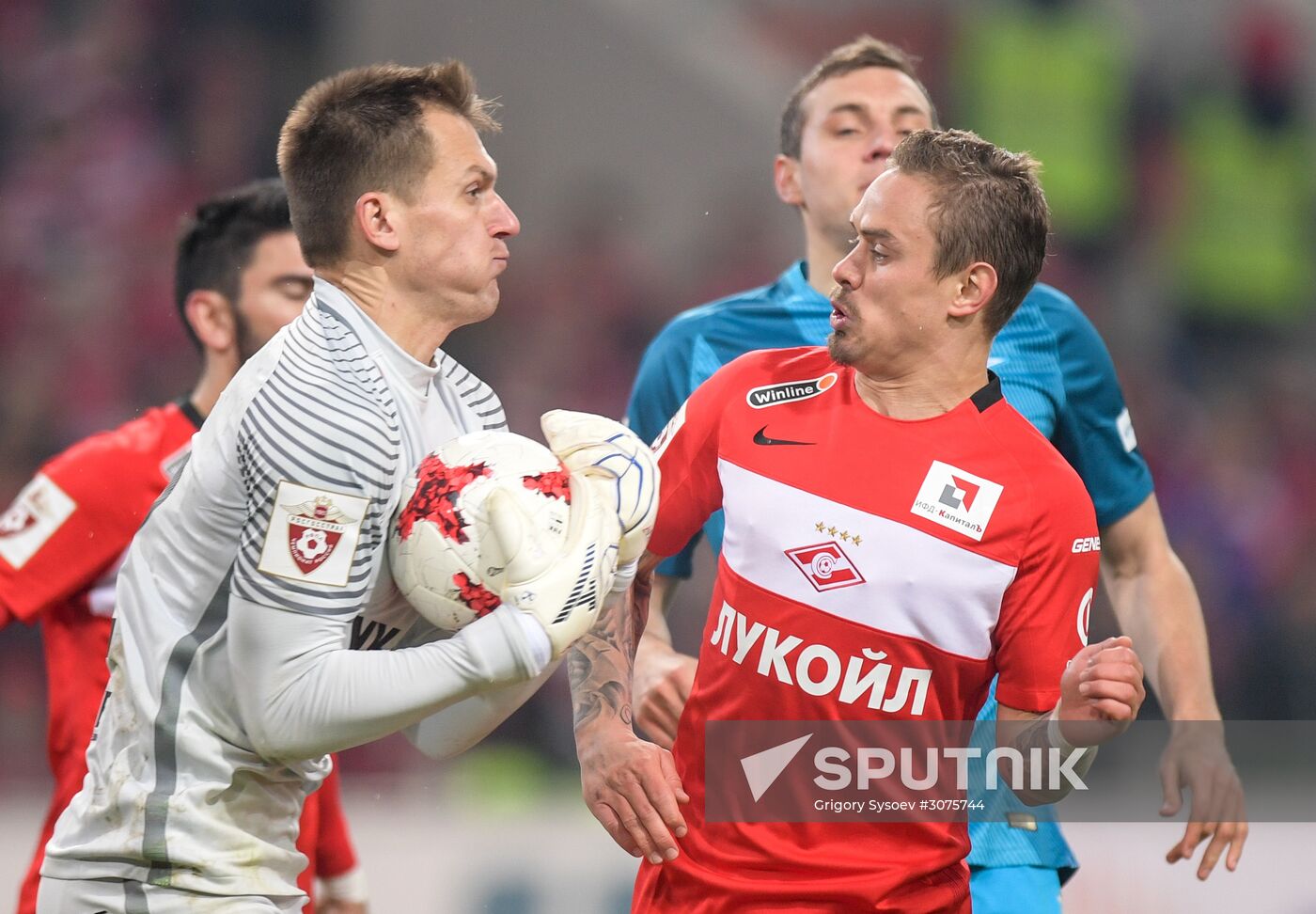 Russian Football Premier League. Spartak vs. Zenit