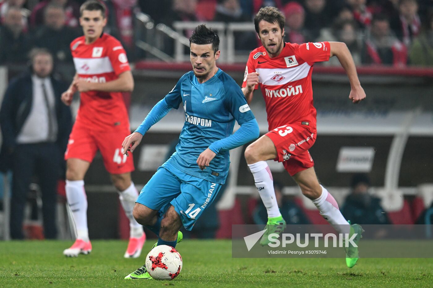 Russian Football Premier League. Spartak vs. Zenit