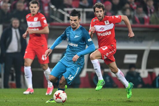 Russian Football Premier League. Spartak vs. Zenit