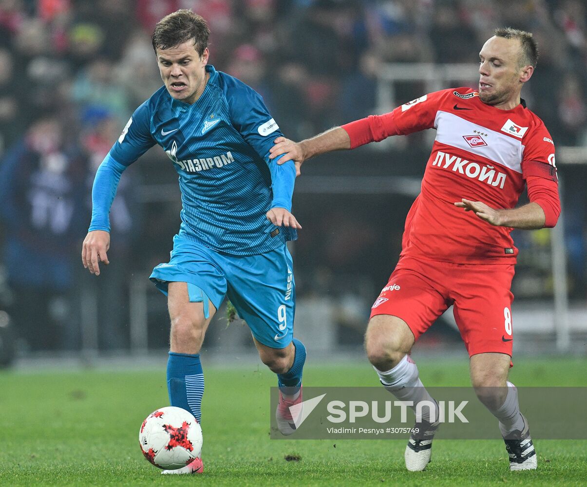 Russian Football Premier League. Spartak vs. Zenit