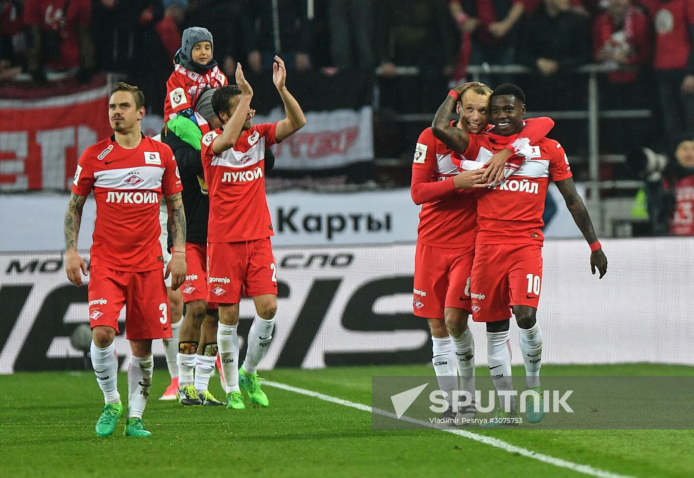 Russian Football Premier League. Spartak vs. Zenit