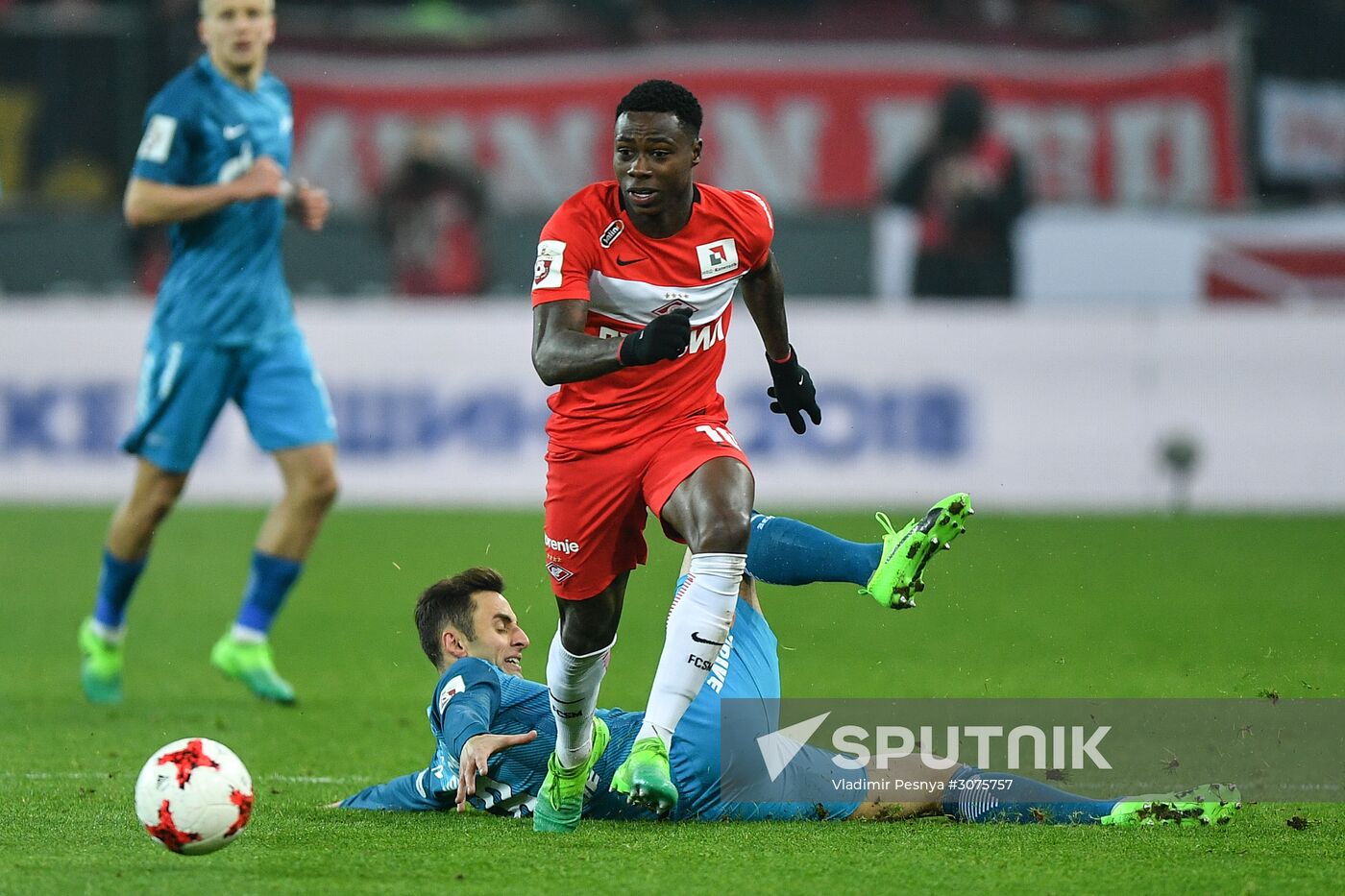 Russian Football Premier League. Spartak vs. Zenit