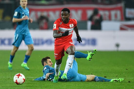 Russian Football Premier League. Spartak vs. Zenit