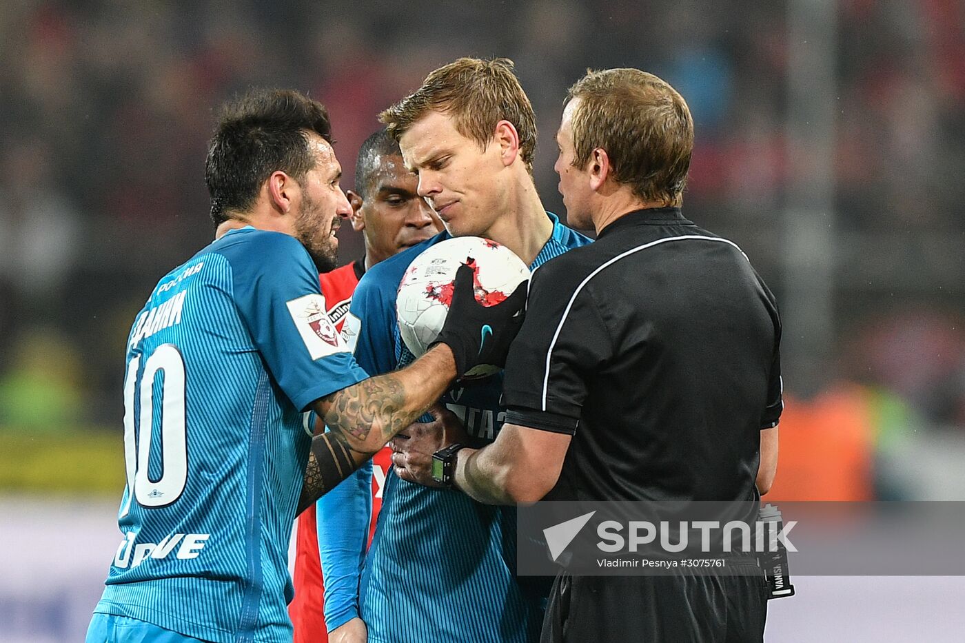 Russian Football Premier League. Spartak vs. Zenit