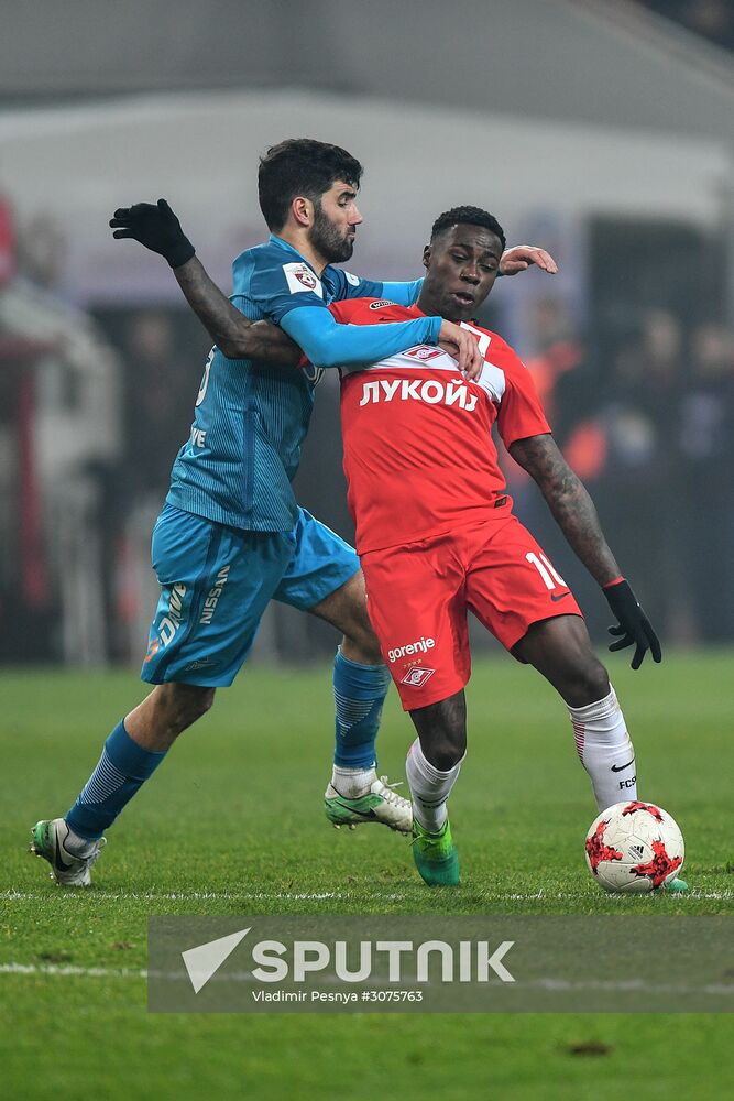 Russian Football Premier League. Spartak vs. Zenit