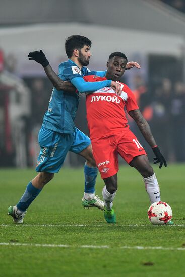 Russian Football Premier League. Spartak vs. Zenit