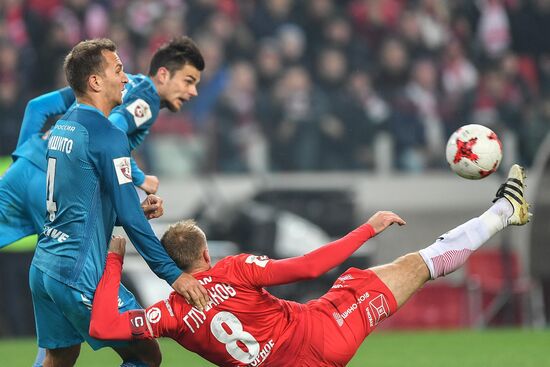 Russian Football Premier League. Spartak vs. Zenit