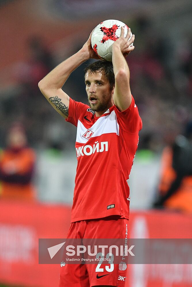 Russian Football Premier League. Spartak vs. Zenit