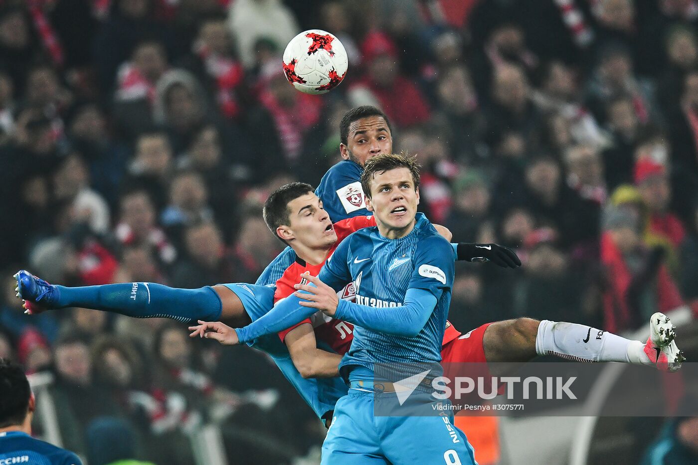 Russian Football Premier League. Spartak vs. Zenit