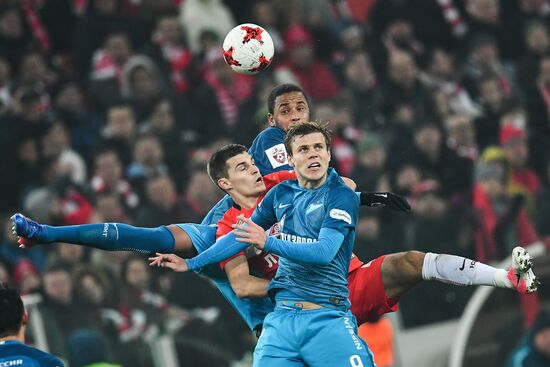 Russian Football Premier League. Spartak vs. Zenit