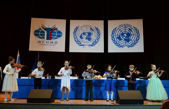 Grand opening of Vitaly Churkin Moscow International Model United Nations