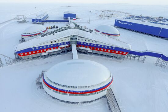 Russia's Arctic Shamrock military base on Alexandra Land of Franz Josef Land