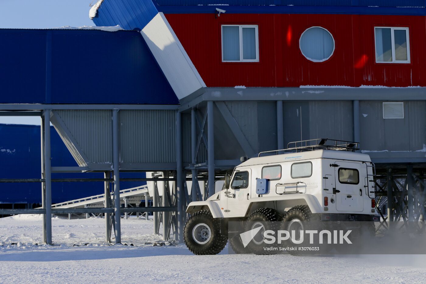 Russia's Arctic Shamrock military base on Alexandra Land of Franz Josef Land