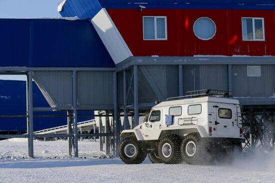 Russia's Arctic Shamrock military base on Alexandra Land of Franz Josef Land