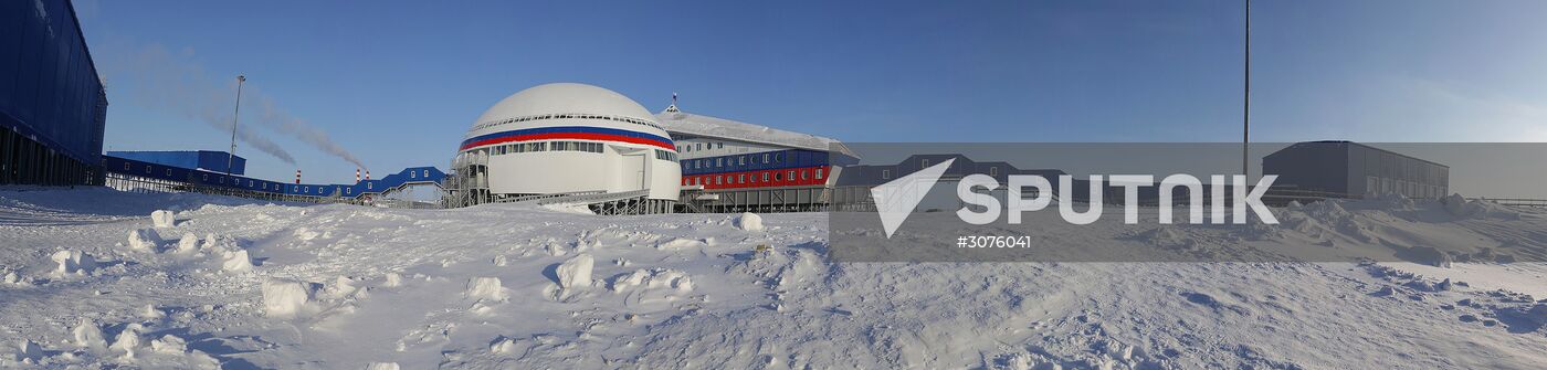 Russia's Arctic Shamrock military base on Alexandra Land of Franz Josef Land