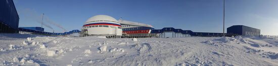 Russia's Arctic Shamrock military base on Alexandra Land of Franz Josef Land