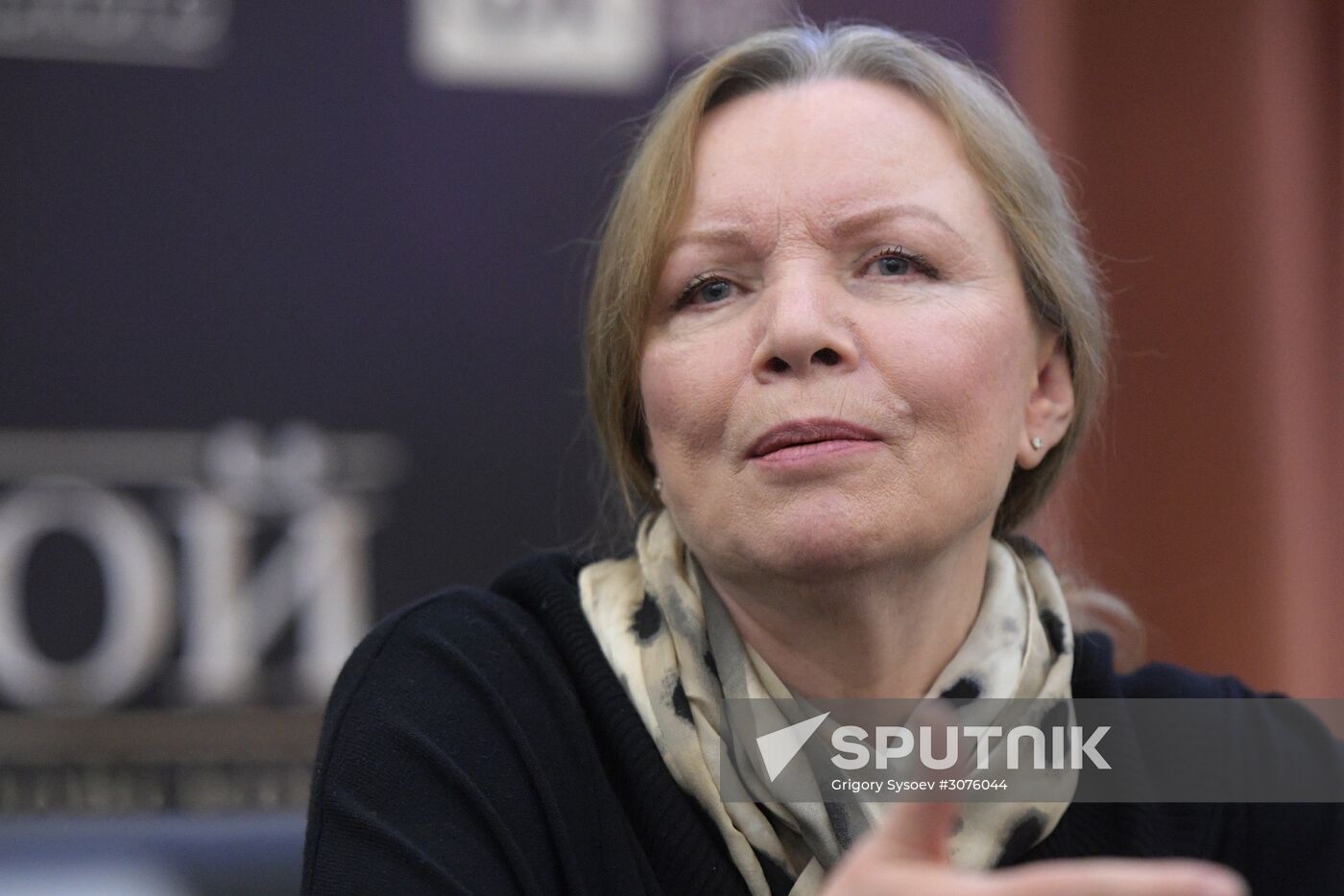 Press conference on Valery Todorovsky's movie Bolshoi Theatre