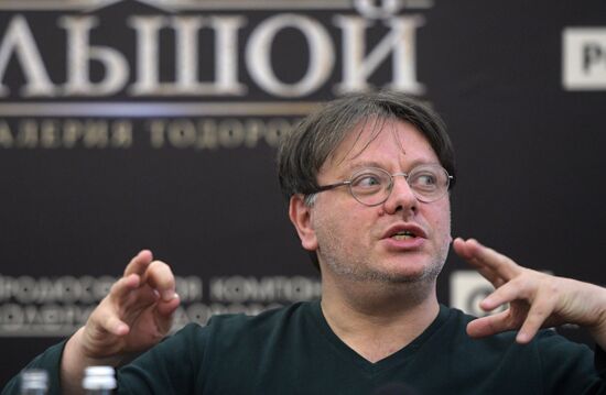 Press conference on Valery Todorovsky's movie "Large"