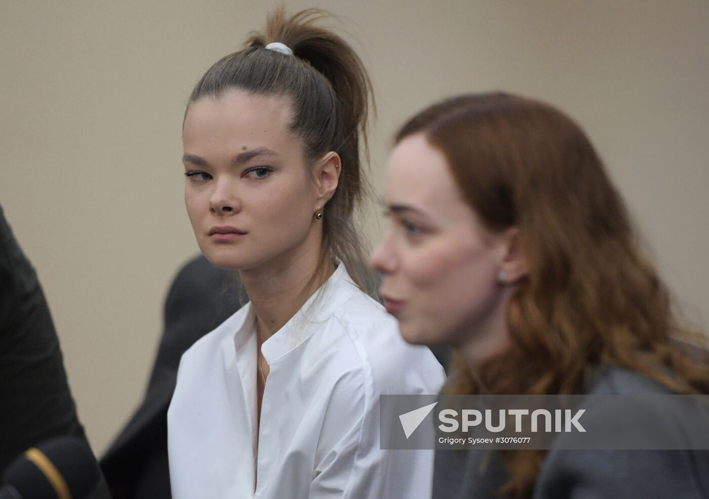 Press conference on Valery Todorovsky's movie "Large"