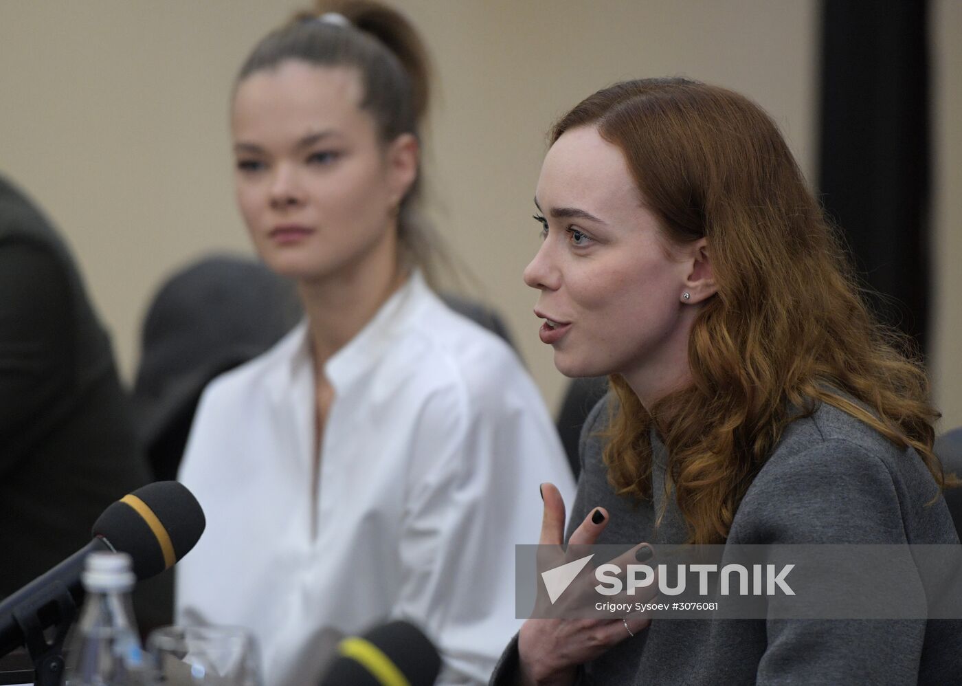 Press conference on Valery Todorovsky's movie "Bolshoi"
