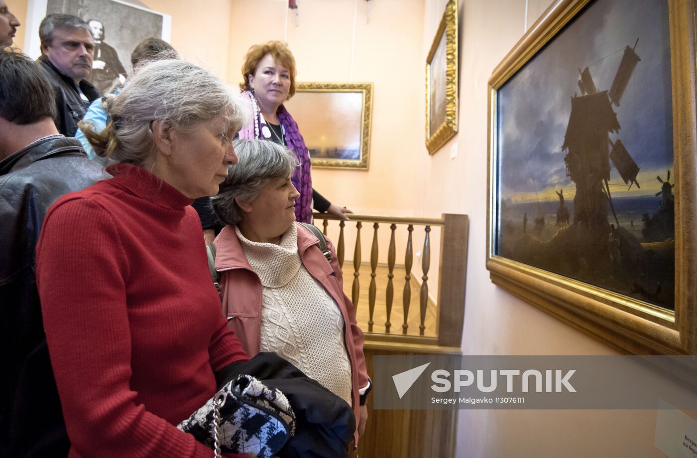 Unveiling Feodosia exhibition of Isaak Aivazovsky paintings from State Russian Museum collection
