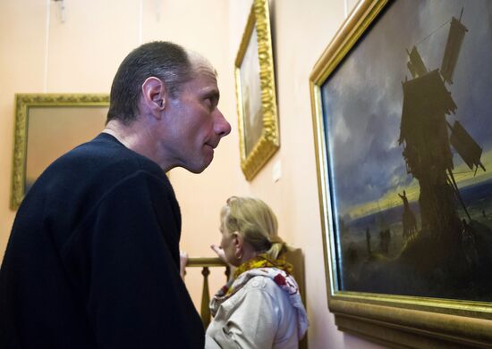 Unveiling Feodosia exhibition of Isaak Aivazovsky paintings from State Russian Museum collection